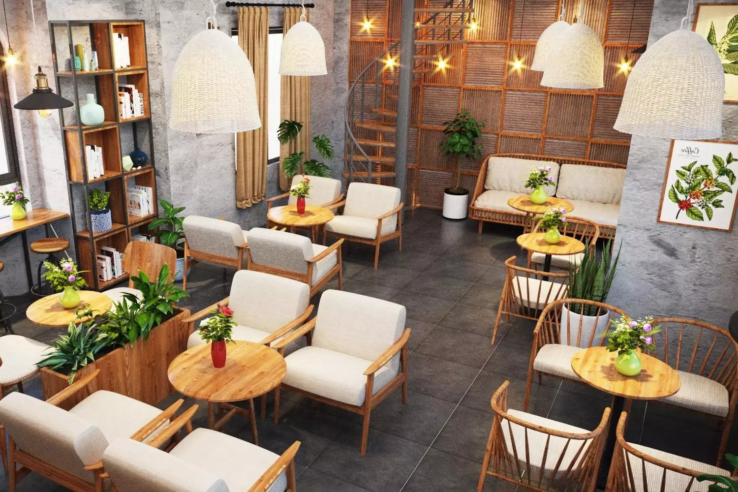 Ann Coffee & Bingsu là một quán cà phê nổi tiếng với đồ uống và món bingsu ngon lành, tạo nên không gian thư giãn và ấm cúng cho khách hàng.