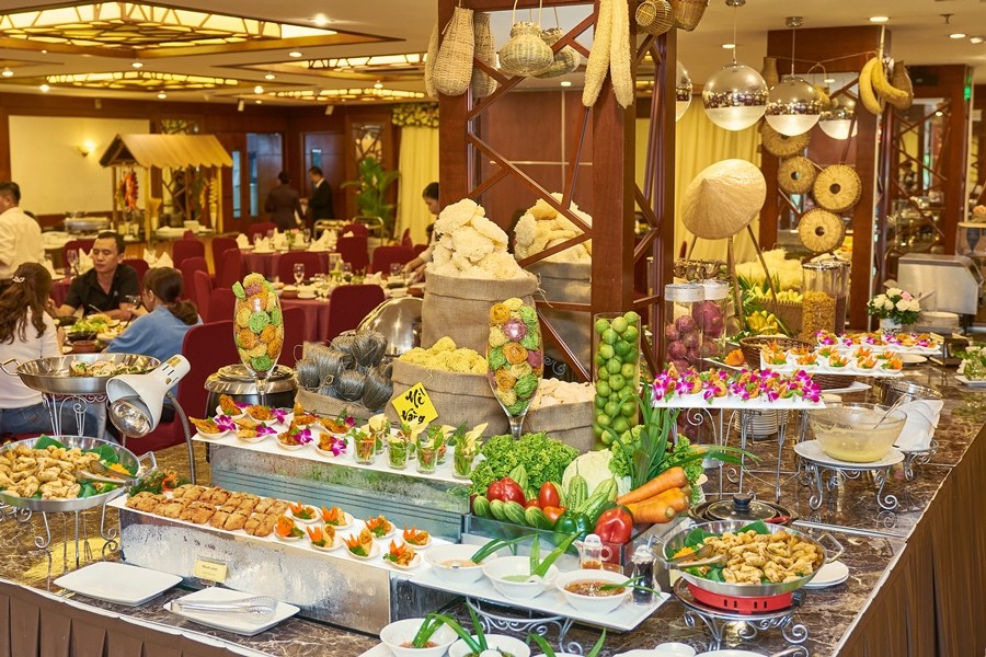 buffet chay quan 1 vien dong hotel 1