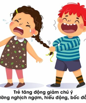 Dấu hiệu trẻ mất tập trung giảm chú ý. (Ảnh: Internet)