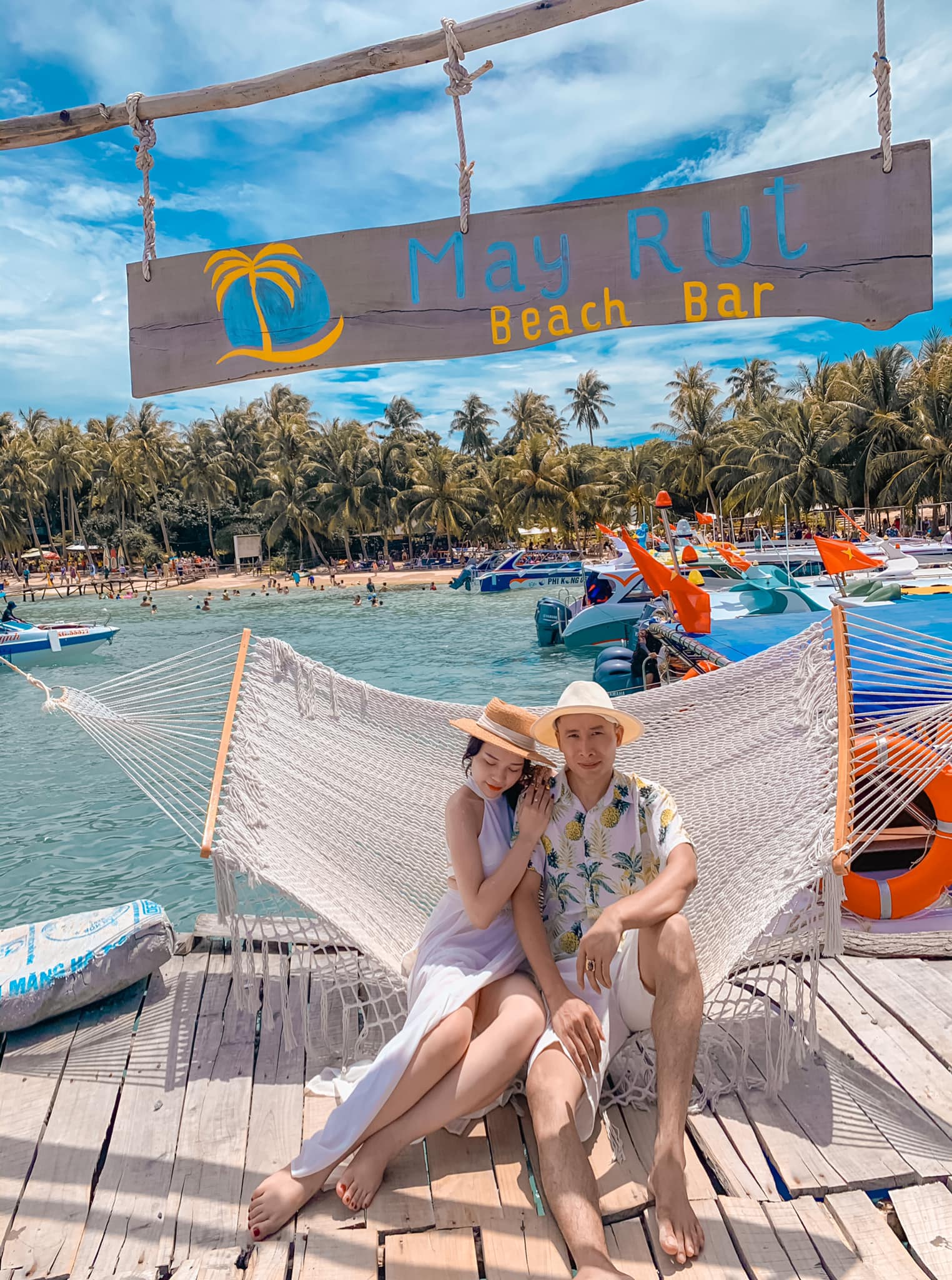 checkin cap doi tai hon may rut phu quoc