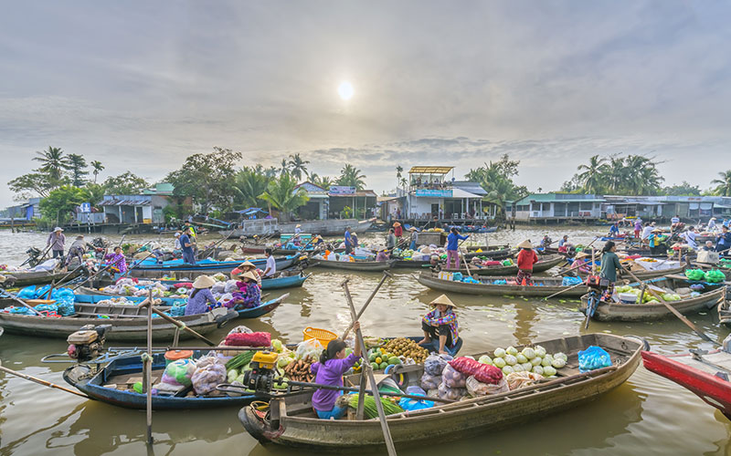 Khung canh buoi sang