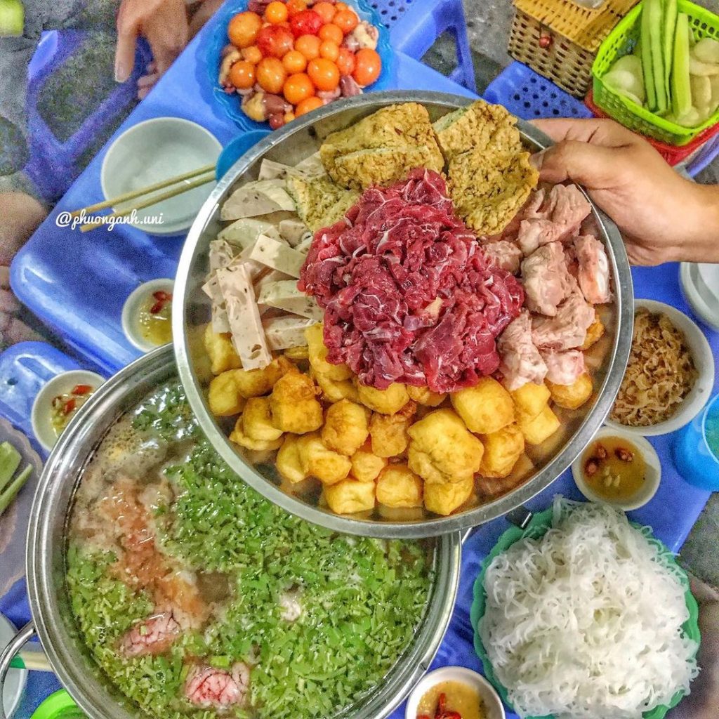 lau nguyet quan lau rieu cua bap bo ha noi