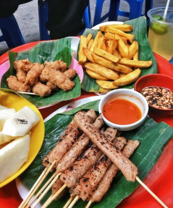 nem chua nuong o ha noi