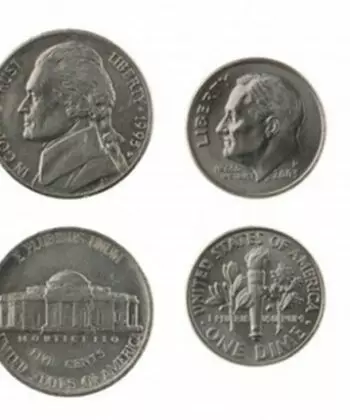 Một số loại đồng xu Mỹ đang còn sử dụng hiện nay. (Ảnh: Sưu tầm internet)